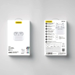 Kup Căști TWS Dudao U5+ Bluetooth 5.2 230mAh albe - DDA268 - {ean13} - Sklep Home Screen