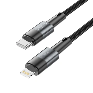 Tech-Protect Ultraboost USB-C/Lightning Cable PD 20W 3A 100cm Grey