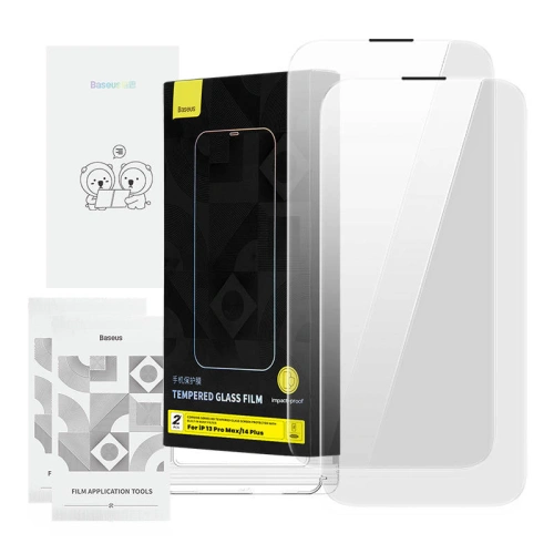 Kup Sticlă securizată Baseus Corning Apple iPhone iPhone 14 Plus / 15 Plus cu filtru anti-praf - BSU4223 - {ean13} - Sklep Home Screen