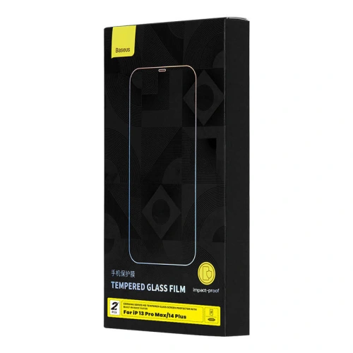 Buy Baseus Corning Tempered Glass Baseus Corning Apple iPhone 14 Plus / 15 Plus with dust filter - BSU4223 - {ean13} - Home Screen Store Europe