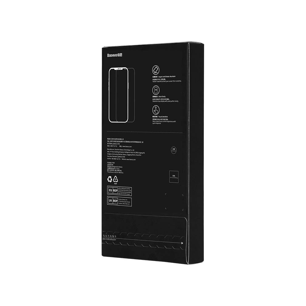 Szkło hartowane Baseus Corning Apple iPhone iPhone 14 Plus / 15 Plus z filtrem przeciwpyłowym