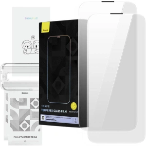 Kup Szkło hartowane Baseus Corning Apple iPhone 14 Pro z filtrem przeciwpyłowym - BSU4224 - {ean13} - Sklep Home Screen