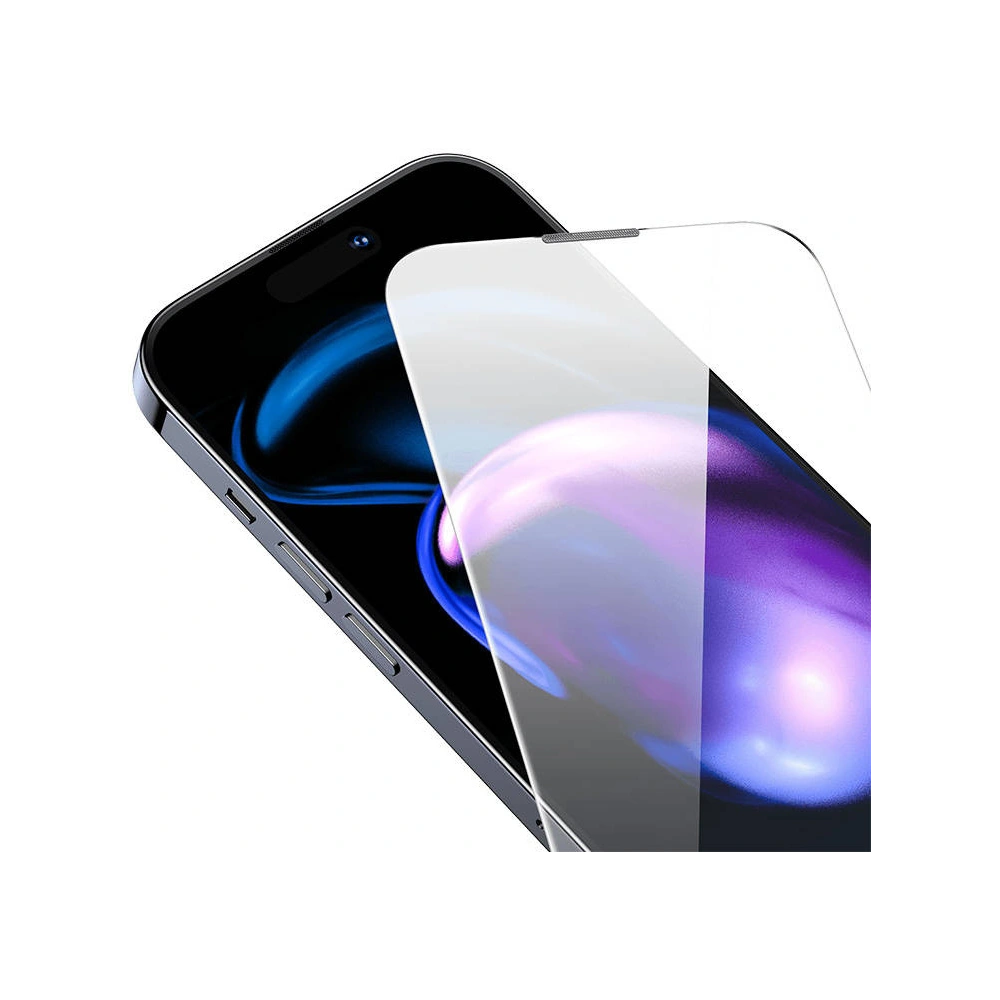 Szkło hartowane Baseus Corning Apple iPhone 14 Pro z filtrem przeciwpyłowym