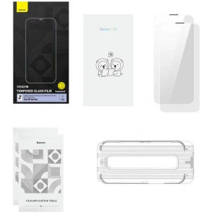 Kup Szkło hartowane Baseus Corning Apple iPhone 14 Pro z filtrem przeciwpyłowym - BSU4224 - {ean13} - Sklep Home Screen