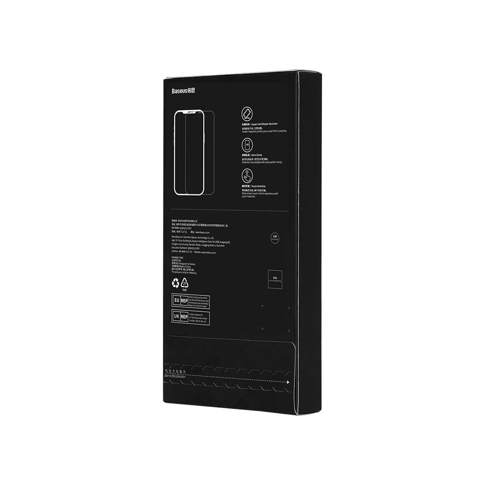 Szkło hartowane Baseus Corning Apple iPhone 14 Pro z filtrem przeciwpyłowym