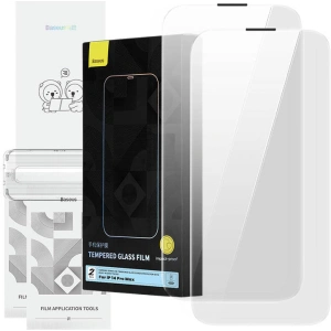 Kup Tvrzené sklo Baseus Corning Apple iPhone 14 Pro Max s filtrem proti prachu - BSU4225 - {ean13} - Sklep Home Screen
