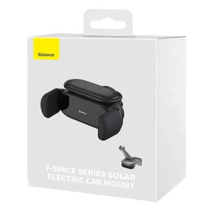 Buy Baseus T-Space Series Solar Electric Car Mount (black) - BSU4226 - {ean13} - Home Screen Store Europe