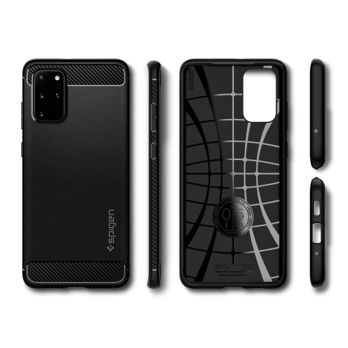 Kup Etui Spigen Rugged Armor Samsung Galaxy S20+ Plus matná černá - SPN517BLK - {ean13} - Sklep Home Screen