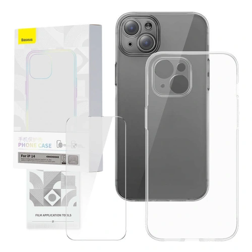 Buy Baseus Corning Case + Glass Apple iPhone 14 - BSU4230 - {ean13} - Home Screen Store Europe