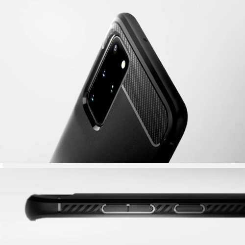 Kup Etui Spigen Rugged Armor Samsung Galaxy S20+ Plus matná černá - SPN517BLK - {ean13} - Sklep Home Screen