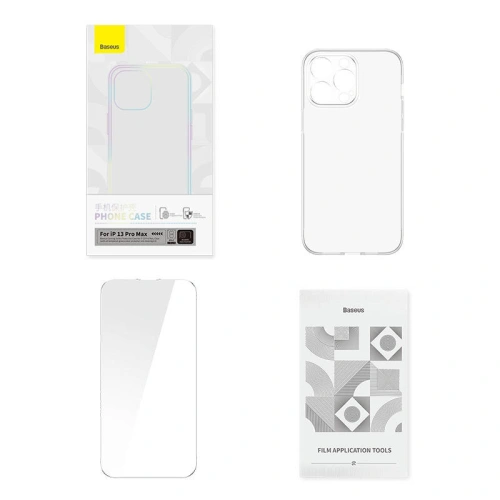 Kup Baseus Apple Gehäuse + Glas-Kit Corning iPhone 13 Pro Max - BSU4231 - {ean13} - Sklep Home Screen