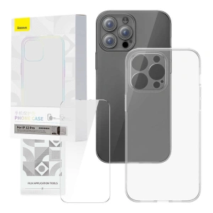 Sada pouzdra + sklo Baseus Corning Apple iPhone 12 Pro