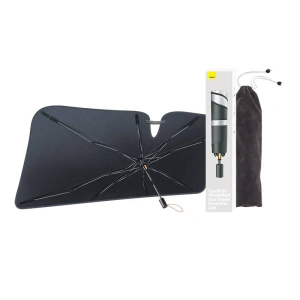 Baseus CoolRide CRKX000001 Windshield Sun Shade Umbrella Lite small (black)