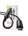Kábel Baseus Tungsten Gold USB-C/USB-C 240W 2m (fekete)
