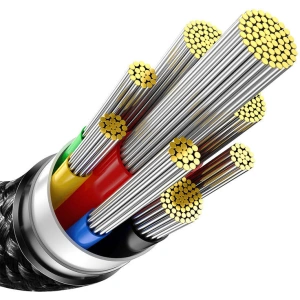 Kabel Baseus Tungsten Gold USB-C/USB-C 240W 2m (černý)