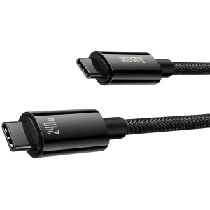 Kábel Baseus Tungsten Gold USB-C/USB-C 240W 2m (fekete)