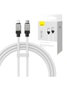Kábel Baseus CoolPlay Sorozat USB-C/Lightning 20W 1m (fehér)