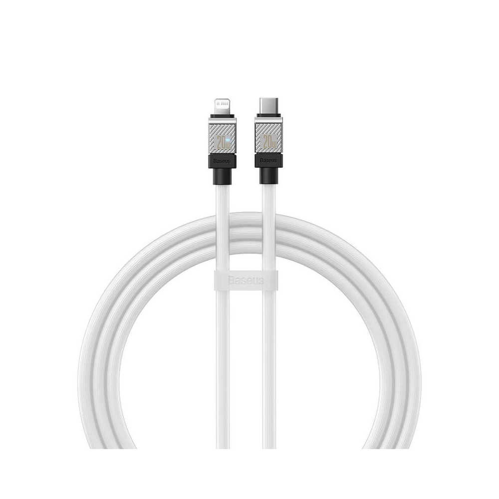 Kabel Baseus CoolPlay Series USB-C/Lightning 20W 1m (biały)
