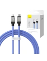 Kabel Baseus CoolPlay Series USB-C/Lightning 20W 1m (fioletowy)