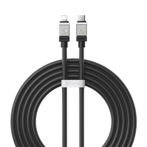 Kup Kabel Baseus CoolPlay Series USB-C/Lightning 20W 2m (černý) - BSU4265 - {ean13} - Sklep Home Screen