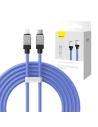 Kábel Baseus CoolPlay Sorozat USB-C/Lightning 20W 2m (lila)