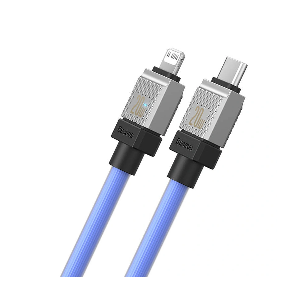 Kabel Baseus CoolPlay Series USB-C/Lightning 20W 2m (fioletowy)