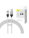 Cablu Baseus CoolPlay Series USB-A/Lightning 2.4A 1m (alb)