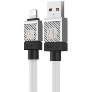 Baseus CoolPlay Series USB-A/Lightning Cable 2.4A 1m (white)