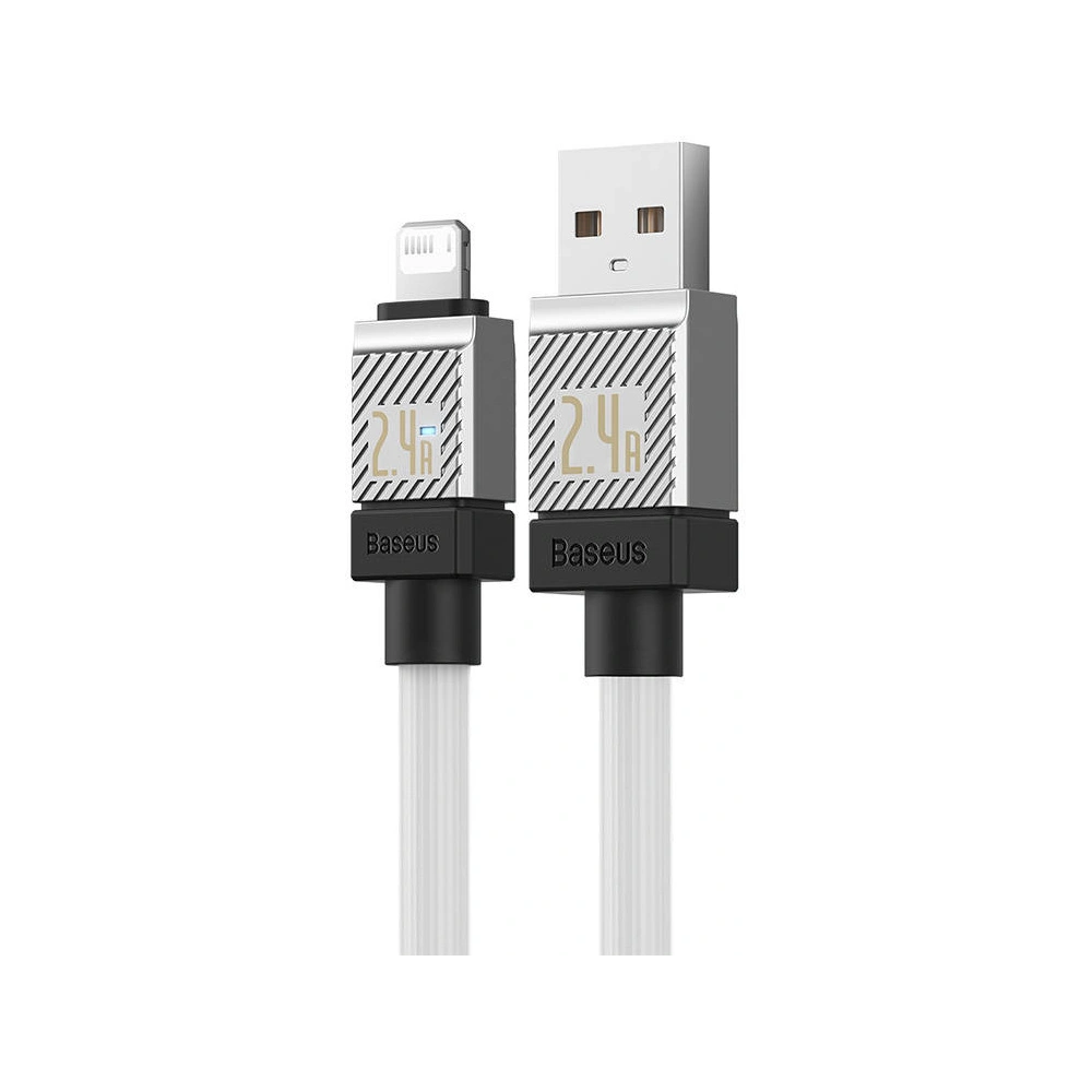 Kabel Baseus CoolPlay Series USB-A/Lightning 2.4A 1m (biały)