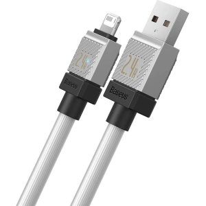 Kabel Baseus CoolPlay Series USB-A/Lightning 2.4A 1m (bílý)