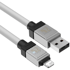 Kabel Baseus CoolPlay Series USB-A/Lightning 2.4A 1m (bílý)