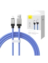 Baseus Kabel CoolPlay Serie USB-A/Blitz 2.4A 1m (lila)