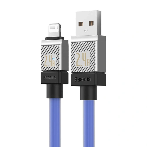 Kup Kabel Baseus CoolPlay Series USB-A/Lightning 2.4A 1m (fialový) - BSU4274 - {ean13} - Sklep Home Screen
