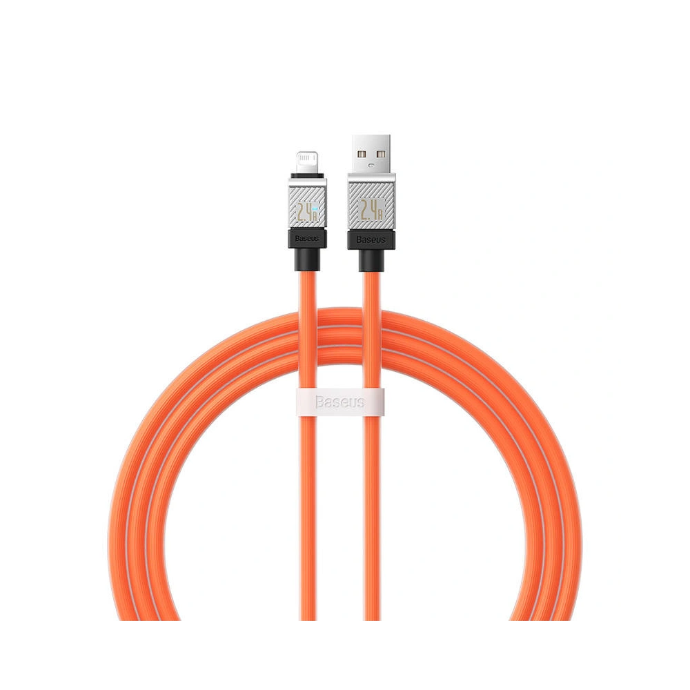 Kabel Baseus CoolPlay Series USB-A/Lightning 2.4A 1m (pomarańczowy)