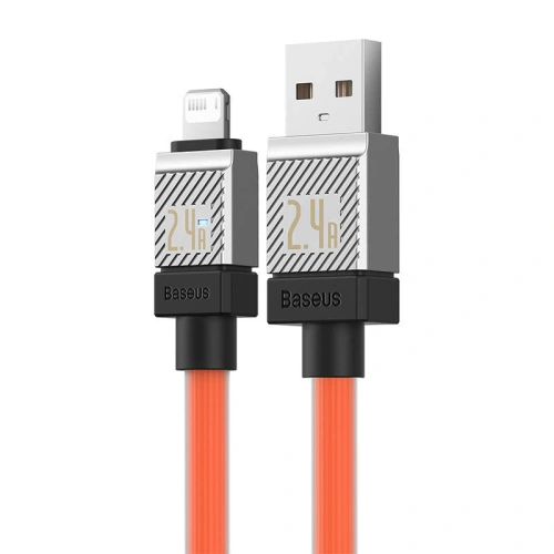 Kup Kábel Baseus CoolPlay Series USB-A/Lightning 2.4A 1m (narancssárga) - BSU4275 - {ean13} - Sklep Home Screen