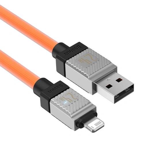 Kup Cablul Baseus CoolPlay Series USB-A/Lightning 2.4A 1m (portocaliu) - BSU4275 - {ean13} - Sklep Home Screen