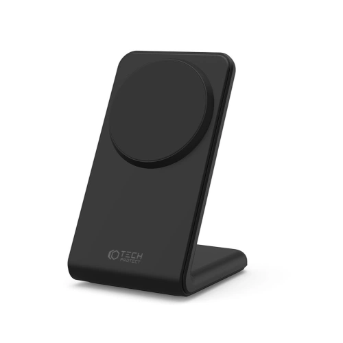 Kup Încărcător wireless MagSafe Tech-Protect Qi15W-A23 Încărcător Magnetic Wireless Negru - THP2024 - {ean13} - Sklep Home Screen