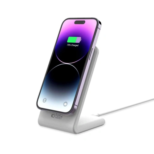 Kup Încărcător wireless MagSafe Tech-Protect Qi15W-A23 Încărcător Wireless Magnetic Alb - THP2025 - {ean13} - Sklep Home Screen