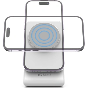 Buy Tech-Protect Qi15W-A23 Magnetic MagSafe Wireless Charger White - THP2025 - {ean13} - Home Screen Store Europe