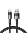 Tech-Protect Kabel Ultraboost USB-A/USB-C 66W 6A 100cm Grau