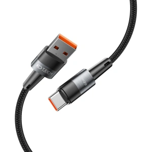 Tech-Protect Kabel Ultraboost USB-A/USB-C 66W 6A 100cm Grau