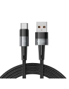 Tech-Protect Kabel Ultraboost USB-A/USB-C 66W 6A 200cm Grau