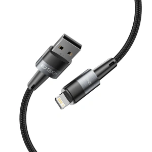 Kabel Tech-Protect Ultraboost USB-A/Lightning 12W 2.4A 200cm Šedý