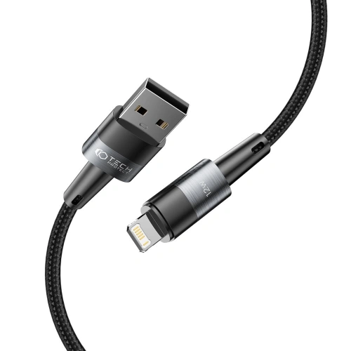 Kup Kábel Tech-Protect Ultraboost USB-A/Lightning 12W 2.4A 200cm Szürke - THP2030 - {ean13} - Sklep Home Screen