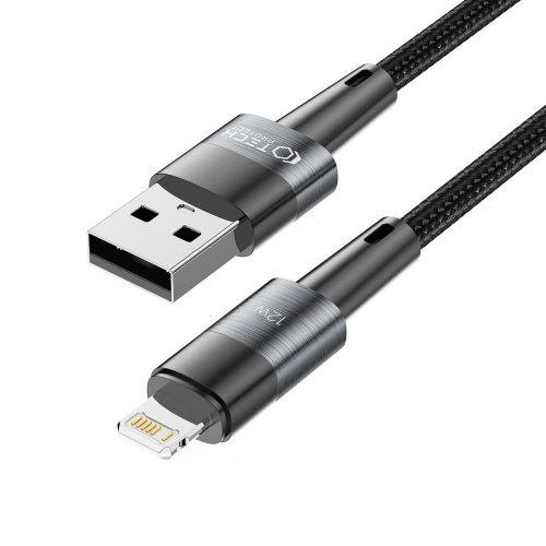 Kup Kábel Tech-Protect Ultraboost USB-A/Lightning 12W 2.4A 200cm Szürke - THP2030 - {ean13} - Sklep Home Screen