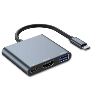 Kup Tech-Protect Adapter V1-Hub 3in1 Grau - THP2033 - {ean13} - Sklep Home Screen
