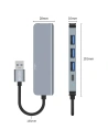 Kup Tech-Protect Adapter V0-Nabe 5in1 Grau - THP2037 - {ean13} - Sklep Home Screen
