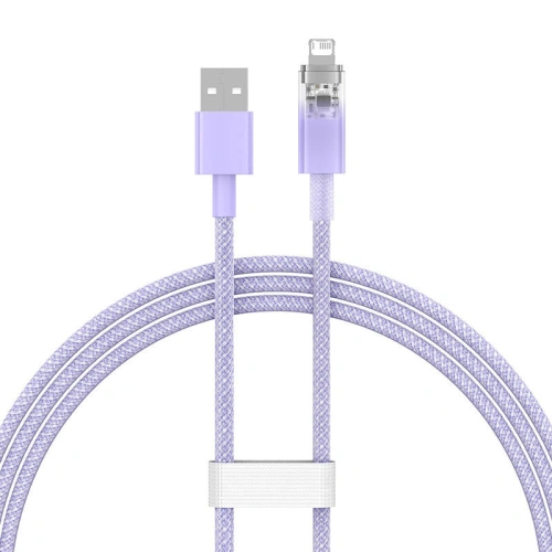 Kup Cablul Baseus Explorer Series USB-A/Lightning 2.4A 1m (mov) - BSU4276 - {ean13} - Sklep Home Screen
