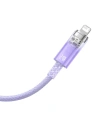 Kup Kabel Baseus Explorer Series USB-A/Lightning 2.4A 1m (fialový) - BSU4276 - {ean13} - Sklep Home Screen