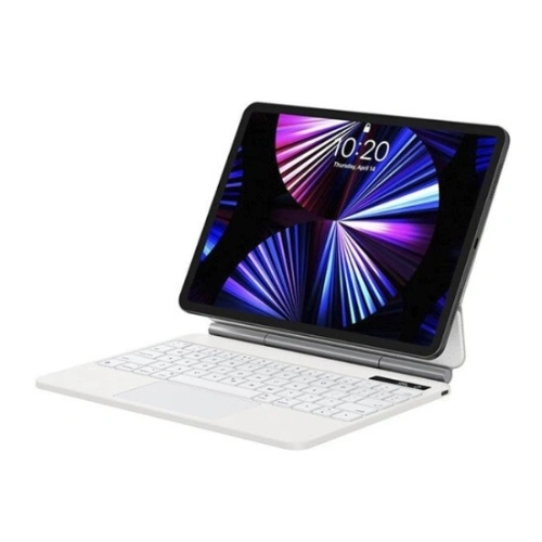 Buy Baseus Brilliance with Keyboard Apple iPad Pro 12.9 2018/2020/2021 (3, 4, 5 gen) (white) - BSU4218 - {ean13} - Home Screen Store Europe